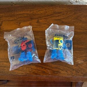 2 Sonic Wacky Pack Kids Meal Toys “The Carhop Crew” Red Button Tate NEW